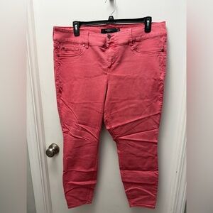 Torrid Coral Skinny Jeans